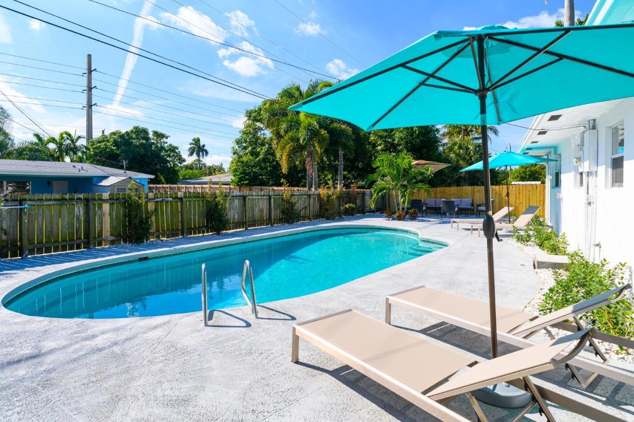 Luxury Casa 4 Bedrooms With Pool & Game Room 15 Mins To Ocean Fort Lauderdale Eksteriør bilde