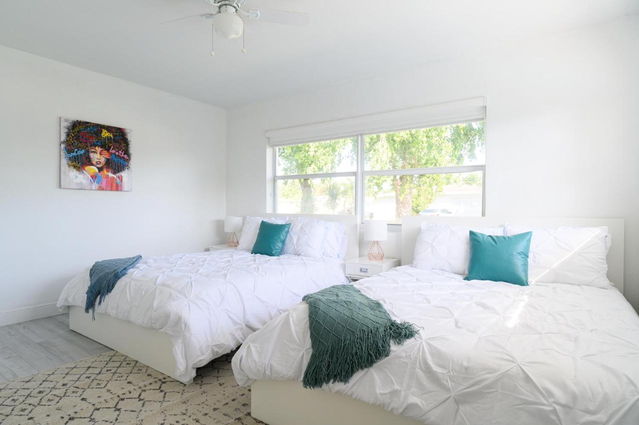 Luxury Casa 4 Bedrooms With Pool & Game Room 15 Mins To Ocean Fort Lauderdale Eksteriør bilde