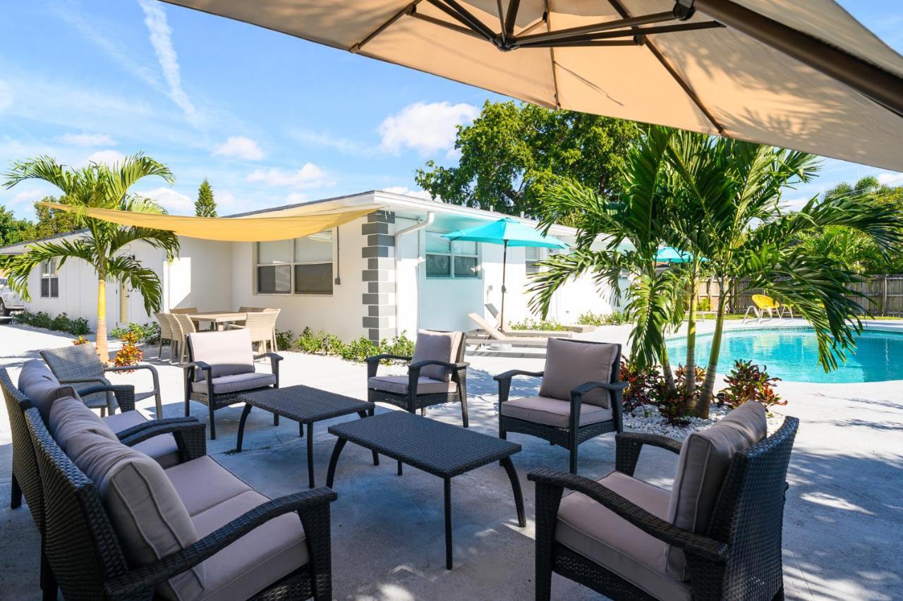 Luxury Casa 4 Bedrooms With Pool & Game Room 15 Mins To Ocean Fort Lauderdale Eksteriør bilde