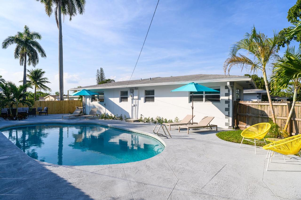 Luxury Casa 4 Bedrooms With Pool & Game Room 15 Mins To Ocean Fort Lauderdale Eksteriør bilde