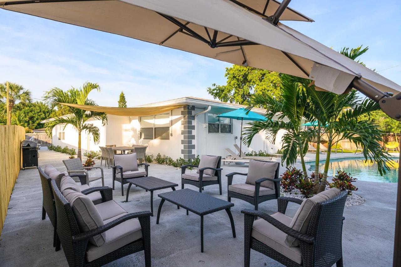 Luxury Casa 4 Bedrooms With Pool & Game Room 15 Mins To Ocean Fort Lauderdale Eksteriør bilde
