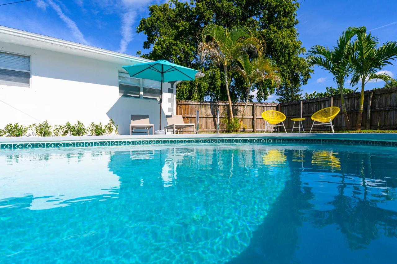 Luxury Casa 4 Bedrooms With Pool & Game Room 15 Mins To Ocean Fort Lauderdale Eksteriør bilde