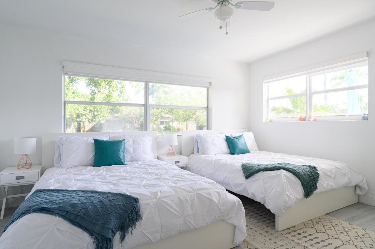 Luxury Casa 4 Bedrooms With Pool & Game Room 15 Mins To Ocean Fort Lauderdale Eksteriør bilde