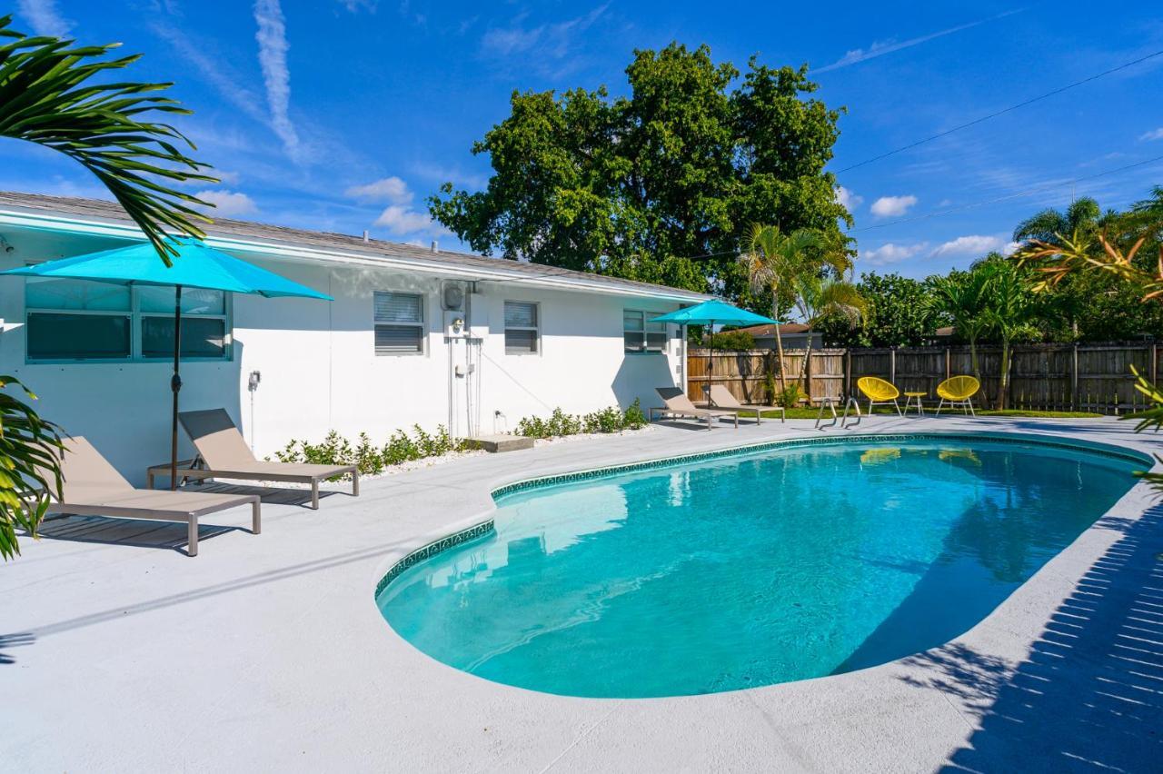 Luxury Casa 4 Bedrooms With Pool & Game Room 15 Mins To Ocean Fort Lauderdale Eksteriør bilde